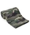 BH022 Brand Lab Pet Polar Fleece Blanket Green Camo colour image